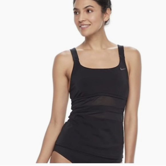 NIKE Womens 2-piece Swim Bathing Suit Tankini  Size Small - Picture 1 of 4